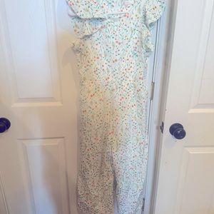 Floral colorful romper